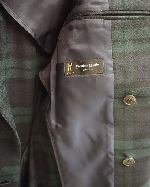 C/O. 尾州ウールセットアップアイテム ダブルジャケット 秋冬用/Bishu wool set-up item double jacket A/W